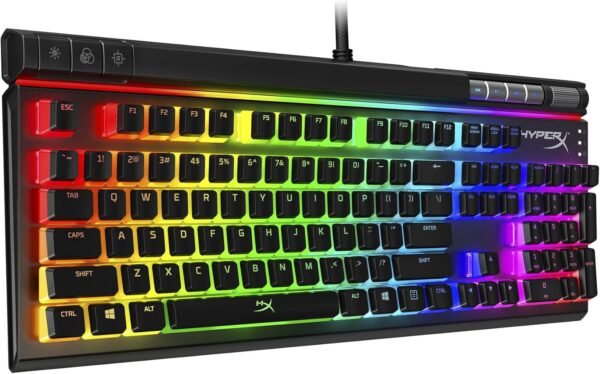 HyperX Alloy Elite 2– Mekaniskt RGB Gamingtangentbord (Nordisk Layout) - Bild 2