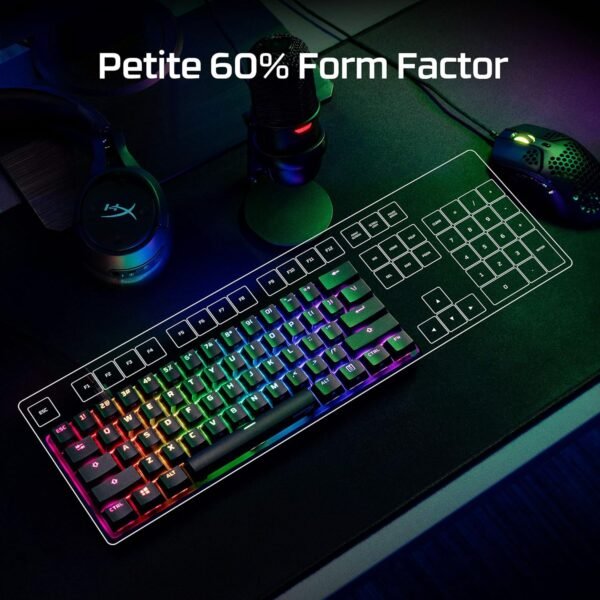 HyperX Alloy Origins 60 gamingtangentbord - Bild 4