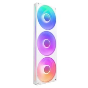 NZXT F360 RGB Core Unibody 360mm 3 x 120mm Vit Chassi fläkt (Öppnad, i nyskick)
